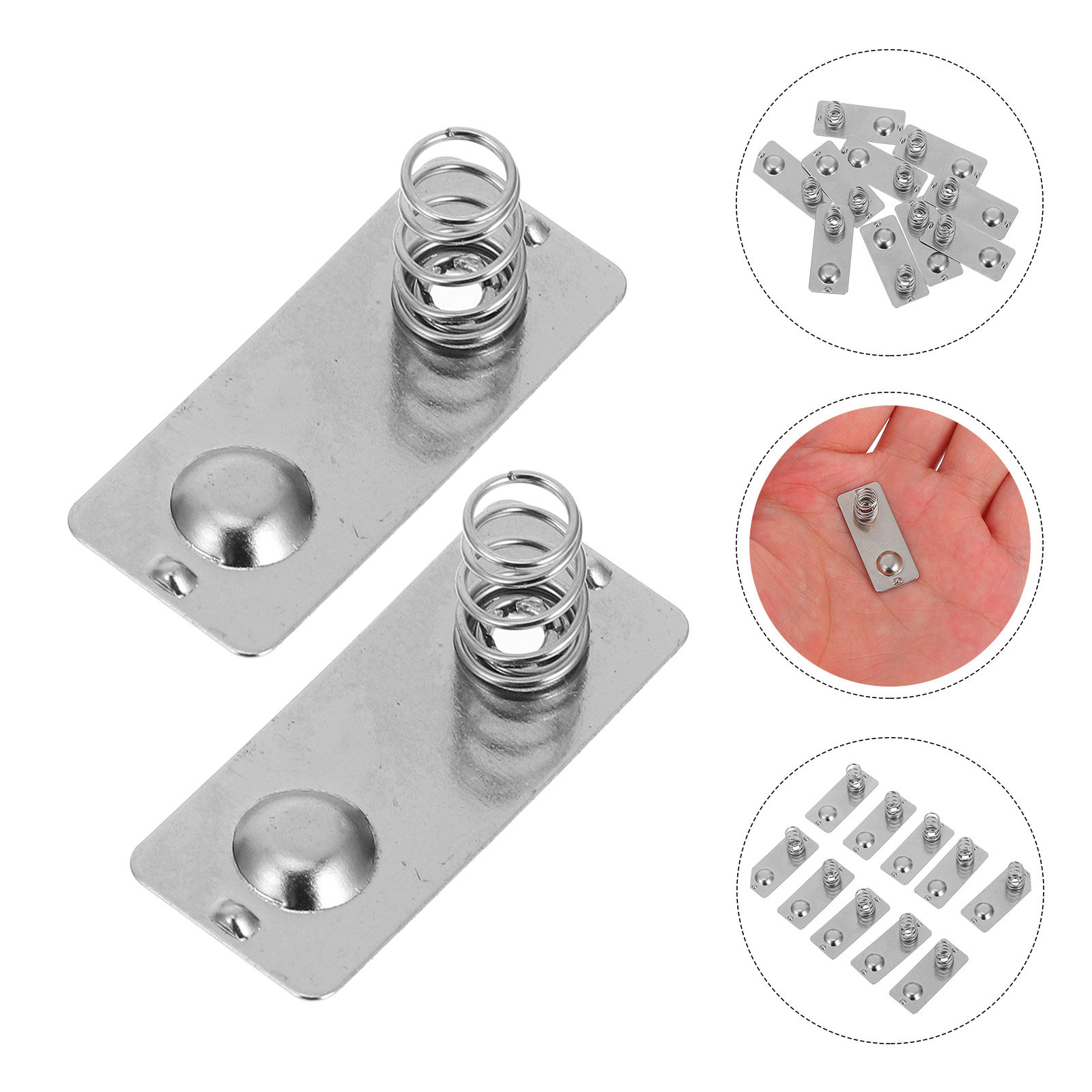 Electronics Repairing - 10Pcs Battery Spring Plate Terminal Nickel