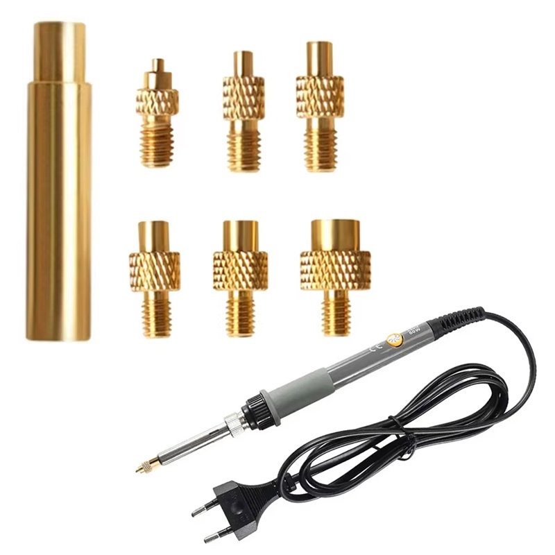 Electronics Repair Kit With Soldering Iron - Heat Set Insert Soldering Iron Tips