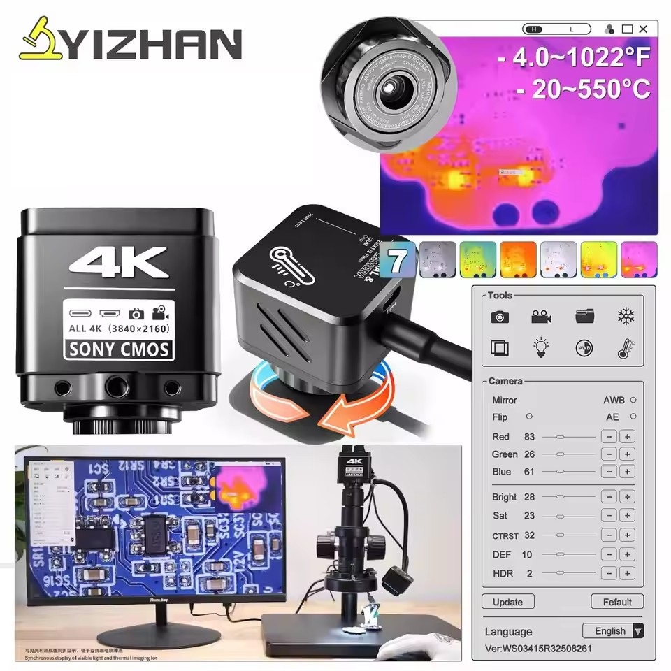 Electronics Repairing - YIZHAN Thermal Imager 256*192 Pixels 4k
