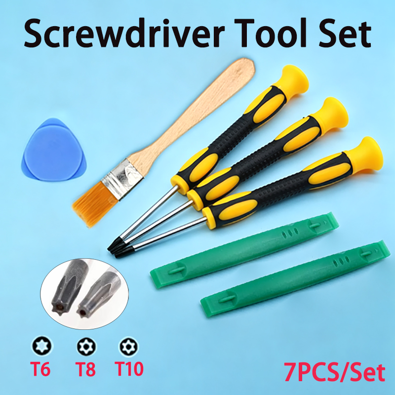 Electronics Repair Game - 7Pcs/Set T6 T8 T10 Security Screwdriver