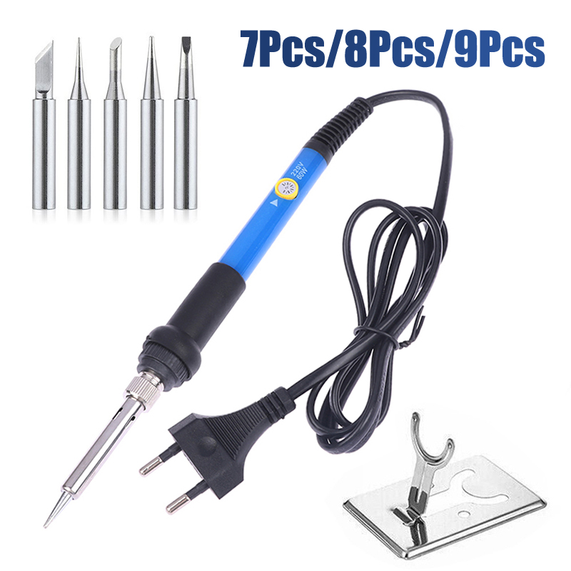 Adjustable Temp 220V 60W Elect - đánh giá và giá Electronics Repair Kit With Soldering Iron