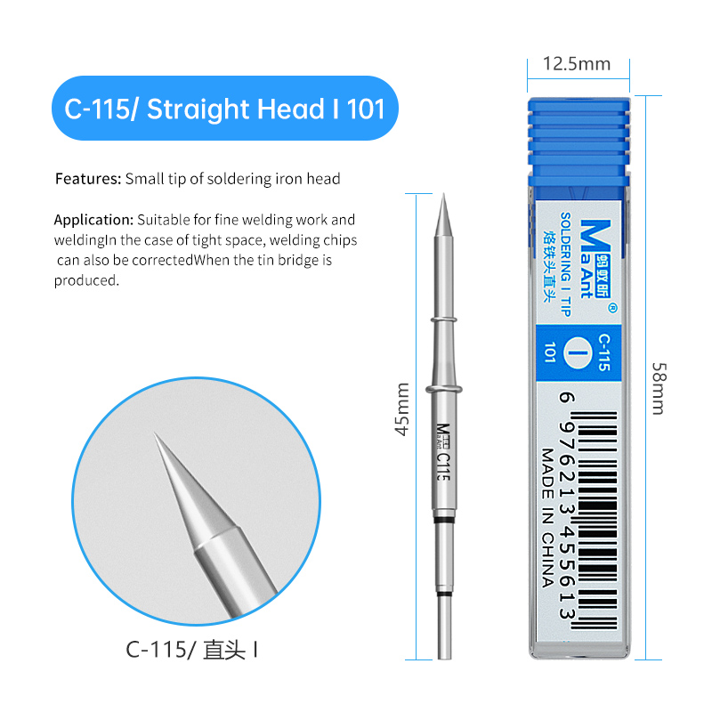 1/3Pcs High quality C115 solde - đánh giá và giá Electronics Repair Kit With Soldering Iron
