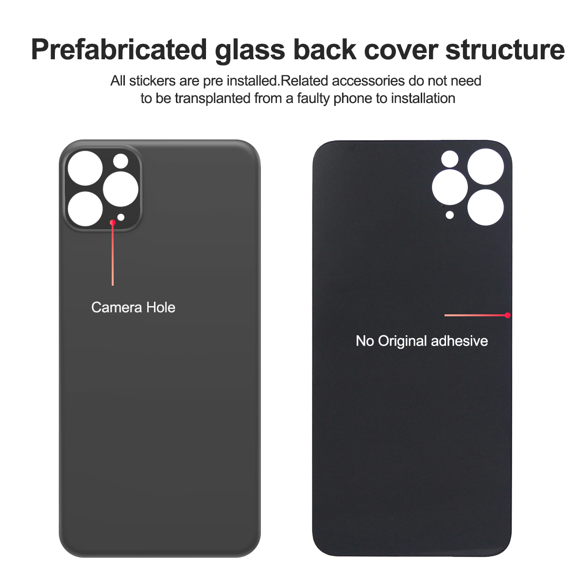 For iPhone 11 Pro Max Back Gla - đánh giá và giá Phone Battery Replacement