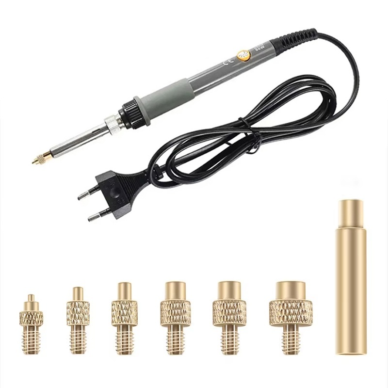 Heat Insert Nut Iron Tips Head - đánh giá và giá Electronics Repair Kit With Soldering Iron