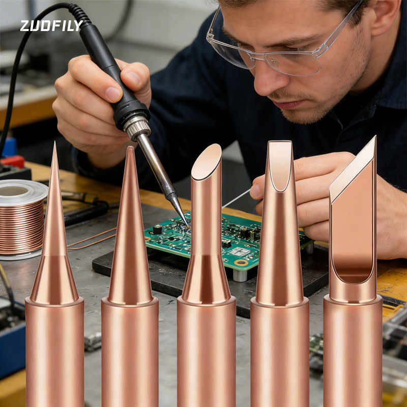 5PCS/Lot Pure Copper Soldering - đánh giá và giá Electronics Repair Kit With Soldering Iron