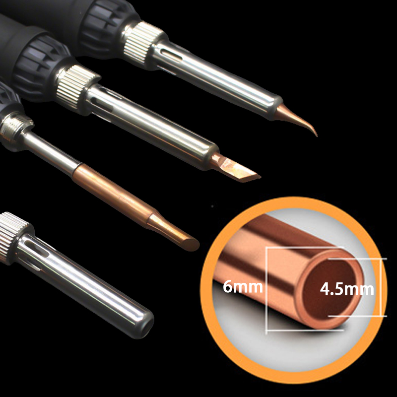 5PCS/Lot Pure Copper Soldering - đánh giá và giá Electronics Repair Kit With Soldering Iron