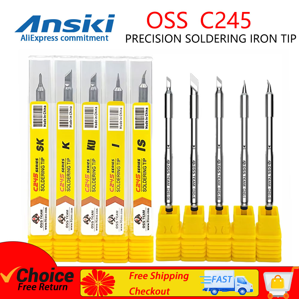 OSS C245 Soldering Iron Tip Pr - đánh giá và giá Electronics Repair Kit With Soldering Iron