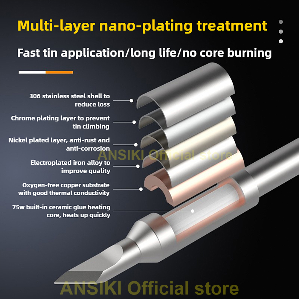 OSS C245 Soldering Iron Tip Pr - đánh giá và giá Electronics Repair Kit With Soldering Iron