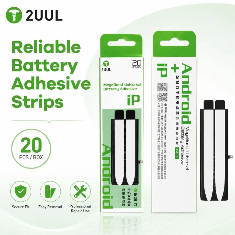 2UUL BA02 20pcs Battery Adhesi - đánh giá và giá Phone Battery Replacement
