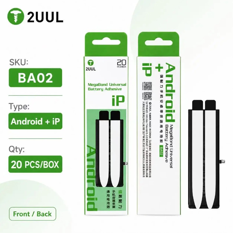 2UUL BA02 20pcs Battery Adhesi - đánh giá và giá Phone Battery Replacement