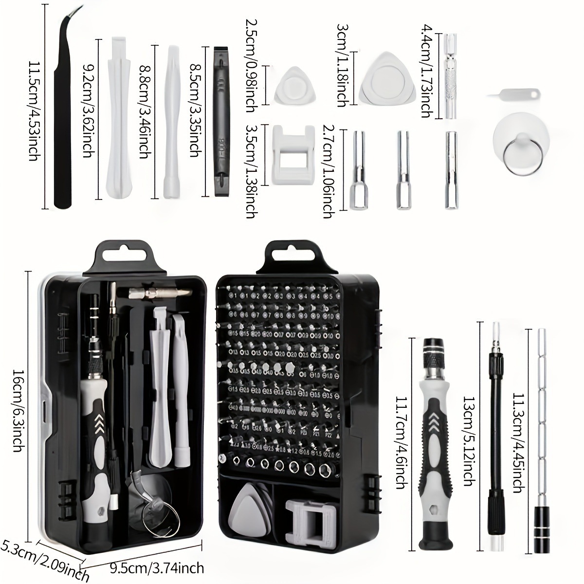 115-in-1 Precision Screwdriver - đánh giá và giá Electronics Repair Game